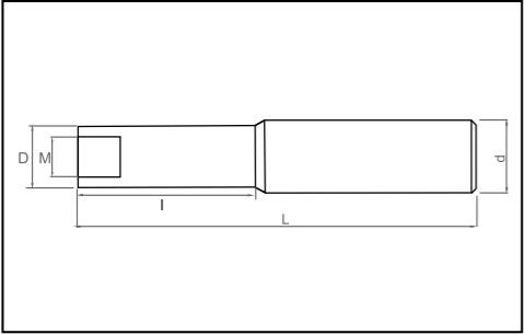 Корпус фрезы SMVT D18 C20 M10 L170-H Турция