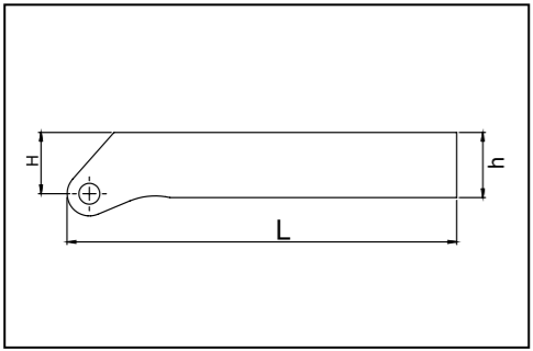 Державка CNC PUNTA 2020 2,5x6 Турция
