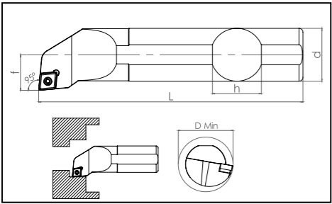 Державка S12K-SCLCL-06 Турция