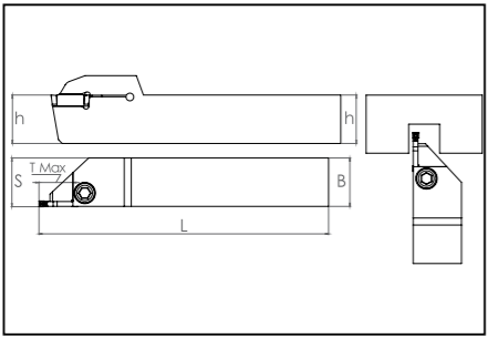 Державка 1616 BDKTL-SM-GCM-2C t max:18 Турция