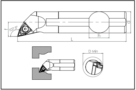 Державка S20R-MTUNR-16 Турция