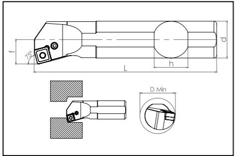 Державка S25S-PSKNL-12 Турция