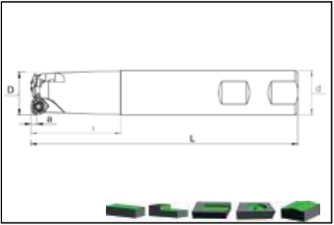 Фреза HST WD06 D16 W16 L120 Z02-H Турция