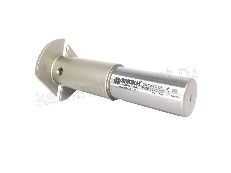 Корпус фрезы DKT K4C D63 W25 L120 Z2 T17 Турция
