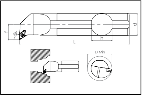 Державка S12X16P-SDUCL-07 Турция