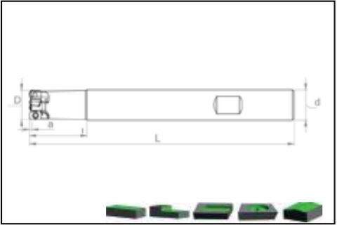 Фреза HST LP01 D14 C12 L120 Z03-H Турция