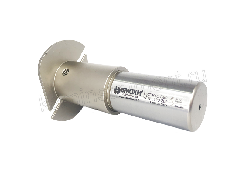 Корпус фрезы DKT K4C D80 W32 L120 Z2 T20.5 SMOXH