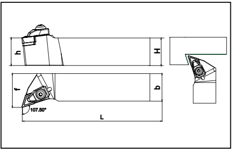 Державка TDHNR3232P1504 Турция