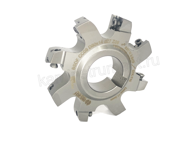 Корпус фрезы BSDF CC09 D80x14 d27 Z08 T17.5 Турция