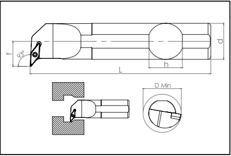 Державка S25S-SVUCR-16 Турция