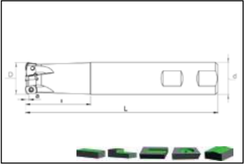 Фреза HST BL06 D20 C20 L200 Z03 Турция
