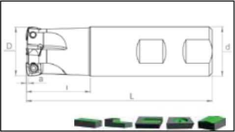 Фреза HST XP06 D16 W16 L150 Z02-H Турция