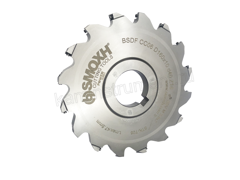 Корпус фрезы BSDF CC06 D160x10 d40 Z16 T47.5 Турция
