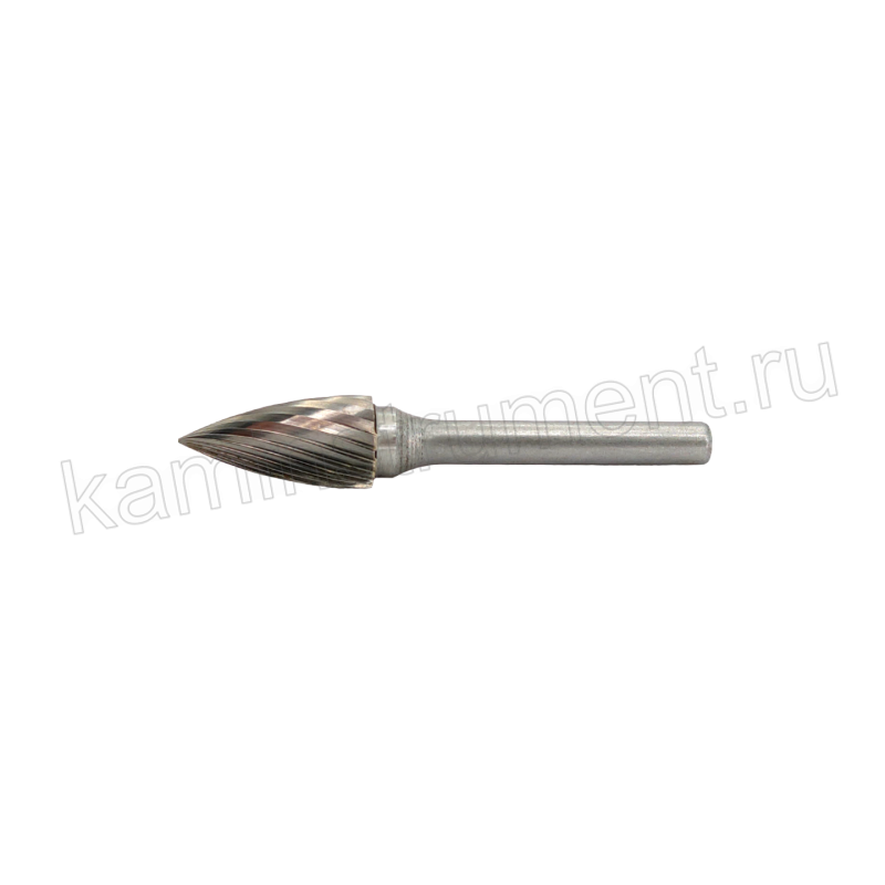 Борфреза твердосплавная гиперболическая с точечным концом G 12.5-25-06-70