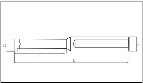 Державка BIKT NF11 A16 L120 I25 Турция