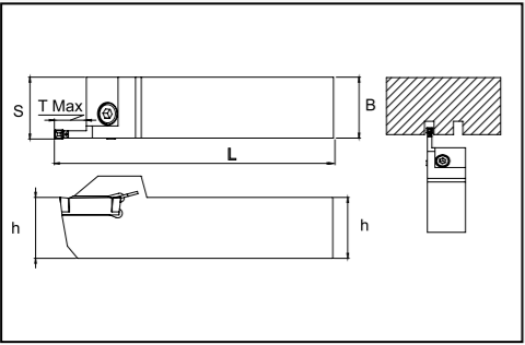 Державка 1010 BDKTL-ID3C-K.O t max:10 Турция