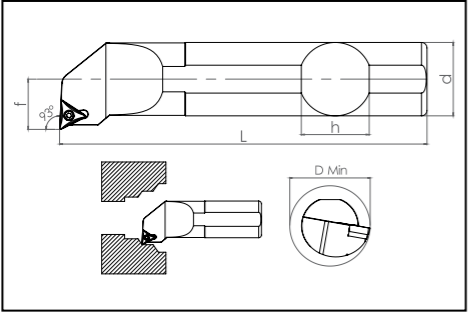 Державка S40U-STUCL-16 Турция