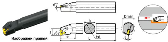 Державка S20R-MTFNL16